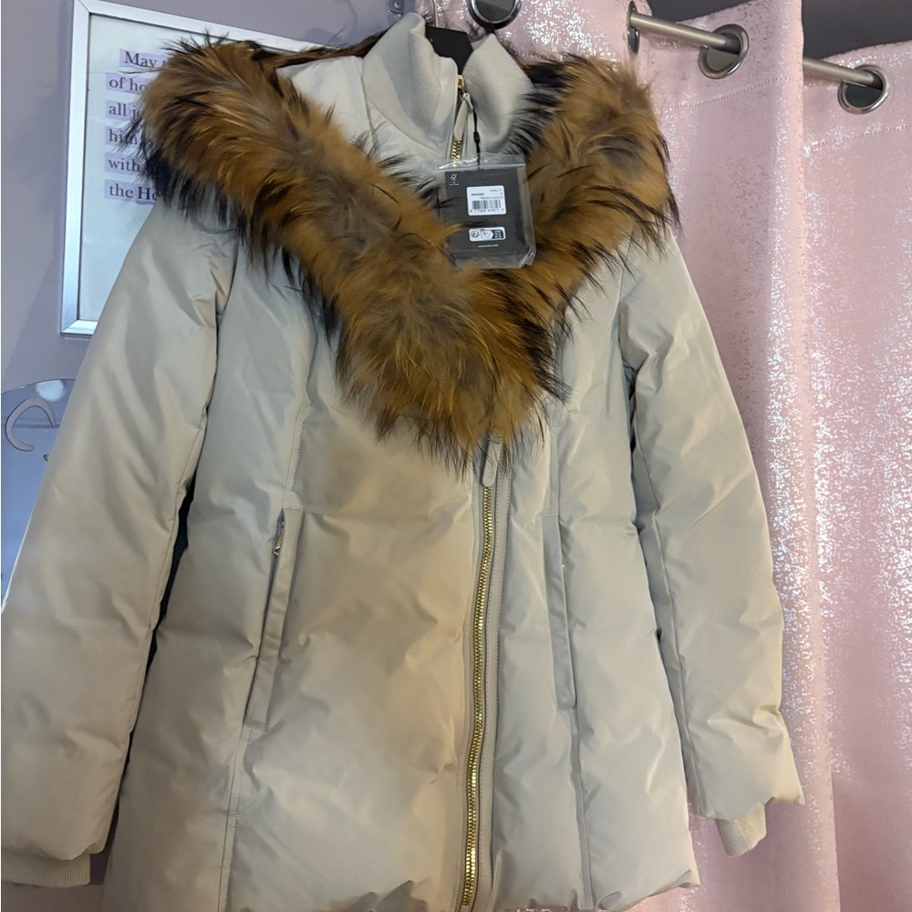 women’s mackage adali coat (size small)